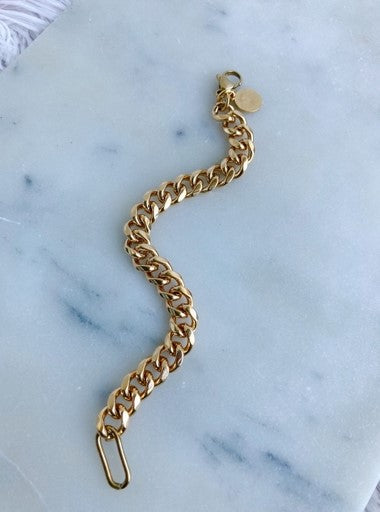 Chunky Large Curb Chain Bracelet