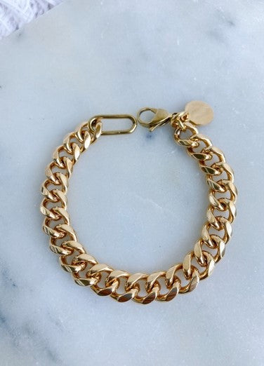 Chunky Large Curb Chain Bracelet