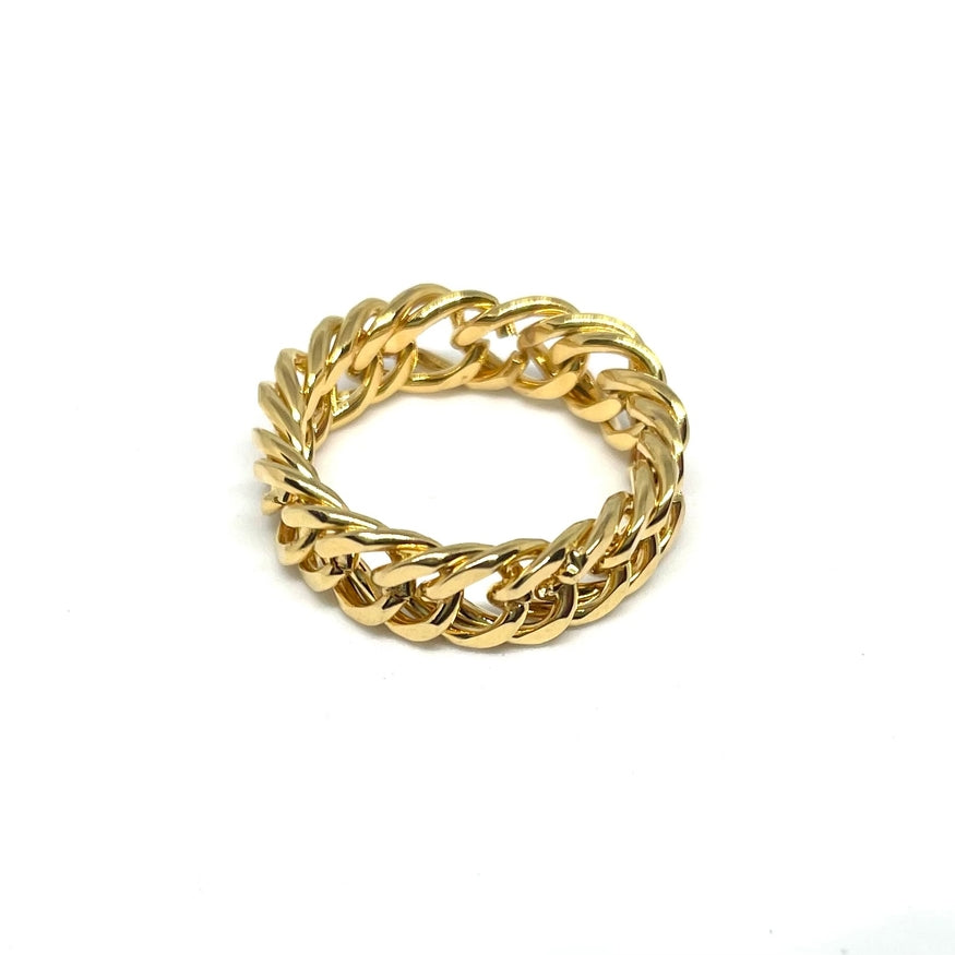 Gold Braided Ring