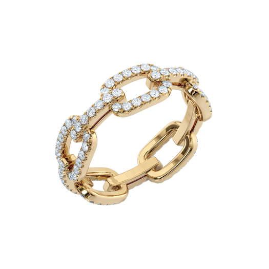 Gold Chain Link Ring