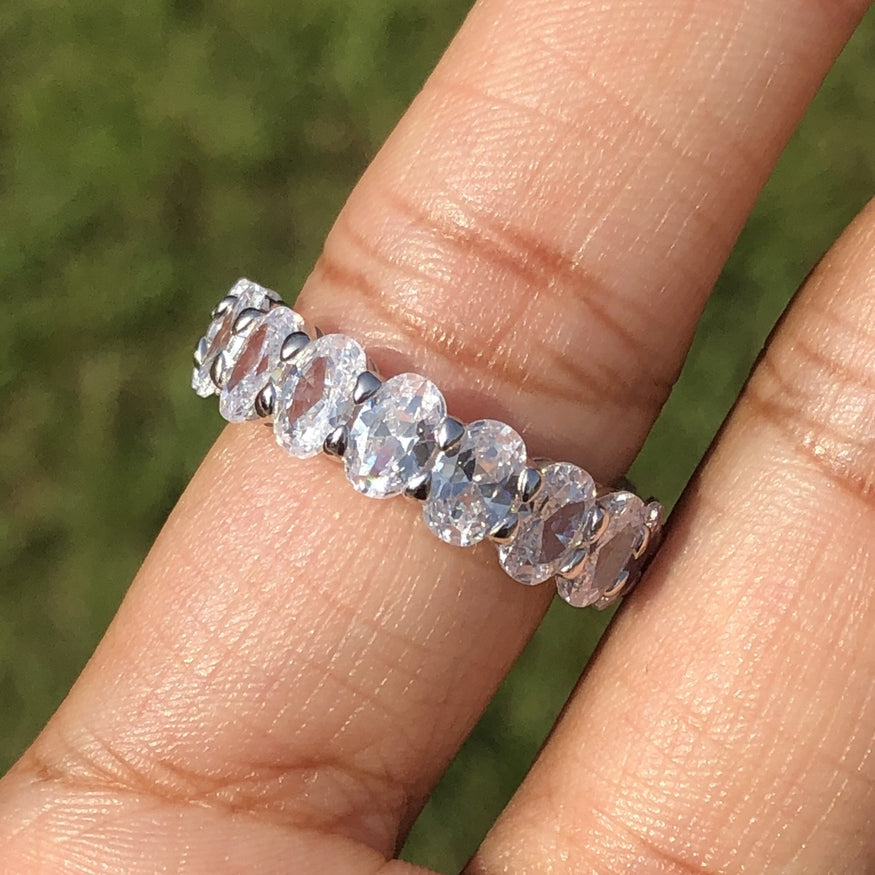 Oval Eternity Ring